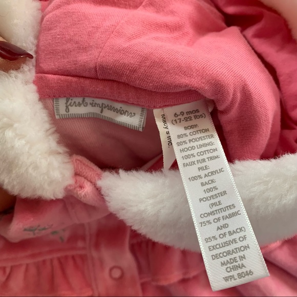 Pink Velour outfit - Picture 4 of 4